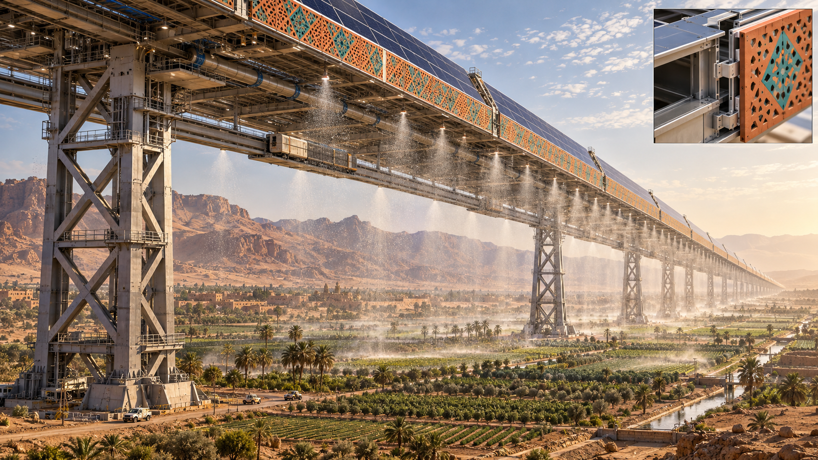 Supplied Book59 concept illustration of solar-covered irrigation infrastructure